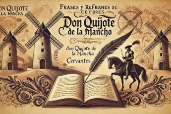 Frases y refranes célebres de Don Quijote de la Mancha y su significado